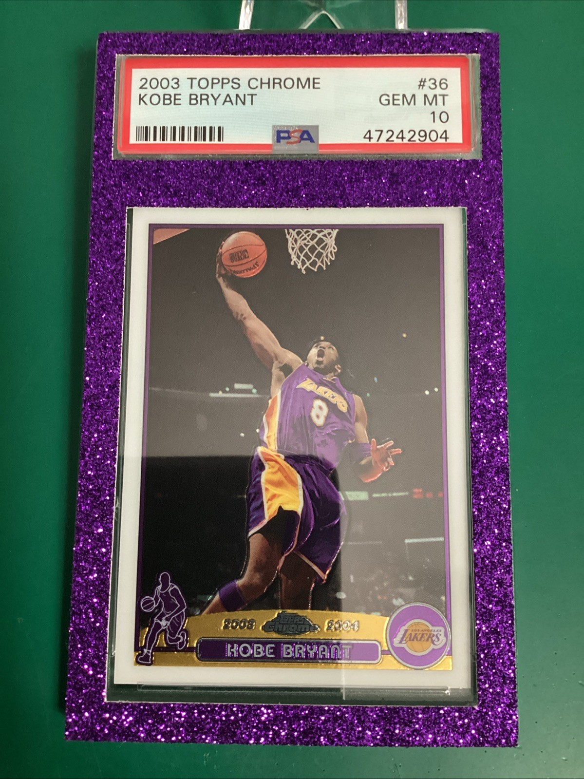 2003-04 Topps Chrome - Kobe Bryant #36 9180 PSA 10