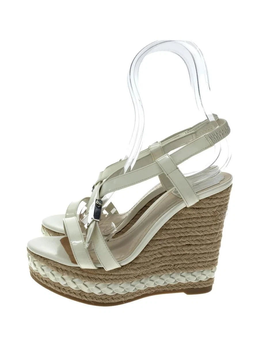 Escarpins Christian Dior 37,5 CRM semelle compensée occasion