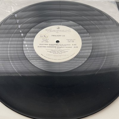Twilight 22   Electric Kingdom OG 1983 Press 12'' PROMO VG+