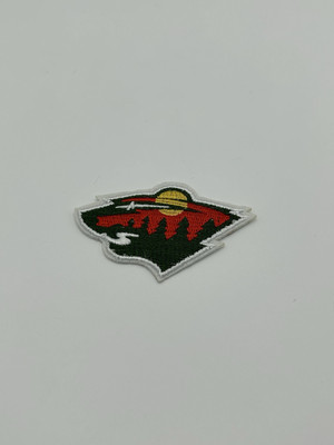 MINNESOTA WILD EMBROIDERED IRON IN PATCH