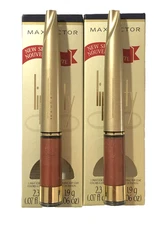 (2 PACK) Max Factor Lipfinity Lipstick 113 FIERRY (No Topcoat as seen in Pics)
