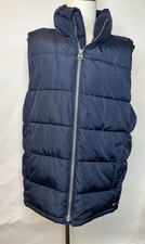 Gap Kids Cold Control Water-resistant Puffer Vest - Boys Medium 8 Navy Blue