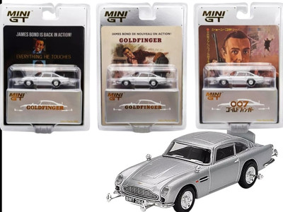 Mini GT 1:64 Aston Martin DB5 James Bond 007 Goldfinger #900