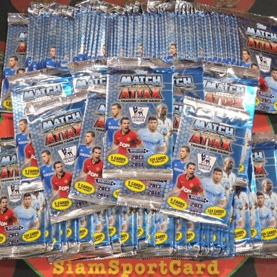 2013-14 Topps Match Attax  EPL (100 Sealed  Pack)
