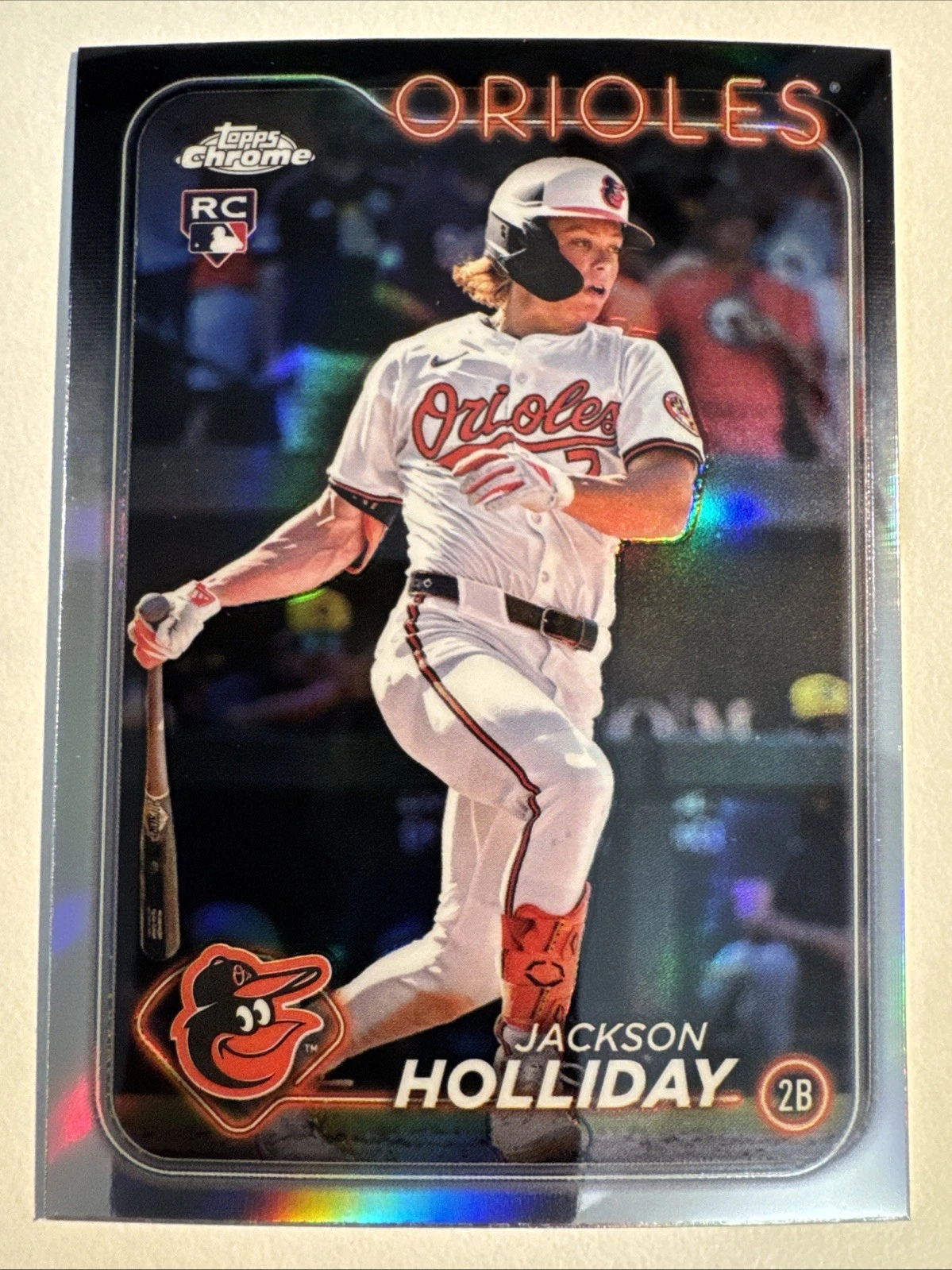 2024 Topps Chrome Update Jackson Holliday Rookie RC Refractor #USC200