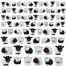 200 Pcs Mini Animals Miniature Resin, Cute Miniature Figurines Garden Moss La...