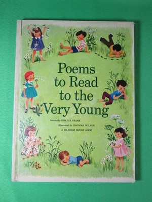 Poems To Read To The Very Young - 1st Ed - 1961 Hardcover Book