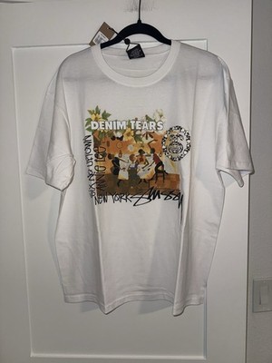 Denim Tears x Stüssy Annie Lee Artist Tee (Large) | eBay