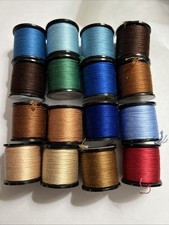 Lot of 16 Anchor Embroidery Floss Bobbins 10 ...