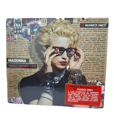 MADONNA - FINALLY ENOUGH LOVE:50 NUMBER ONES DIGIPAK 3 CD NEU & OVP