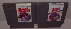 Bases Loaded 1 and 2 NES MLB Pro Baseball Simulator Lot Of 2 Nintendo Games