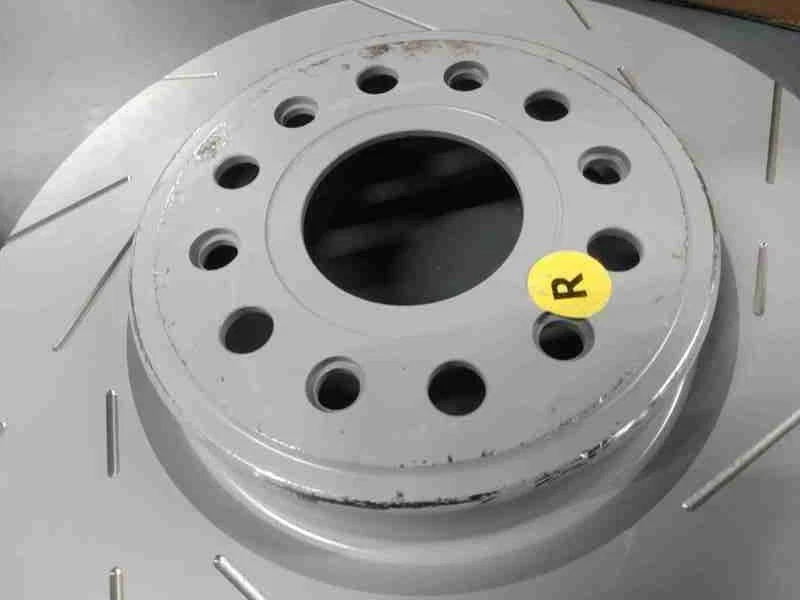 Rotor de freno delantero ranurado EBC para 19-23 Ram 1500 TRX Jeep Grand Wagoneer USR7836 Foto 4 de 4