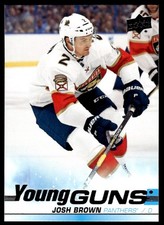 2019-20 Upper Deck Young Guns Josh Brown Florida Panthers #247