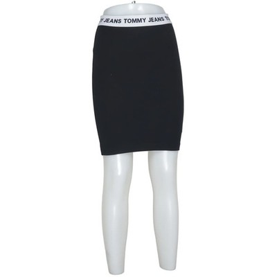 Tommy Hilfiger Jeans, Rock, Größe: S, Schwarz, Einfarbig, Damen #Ip4