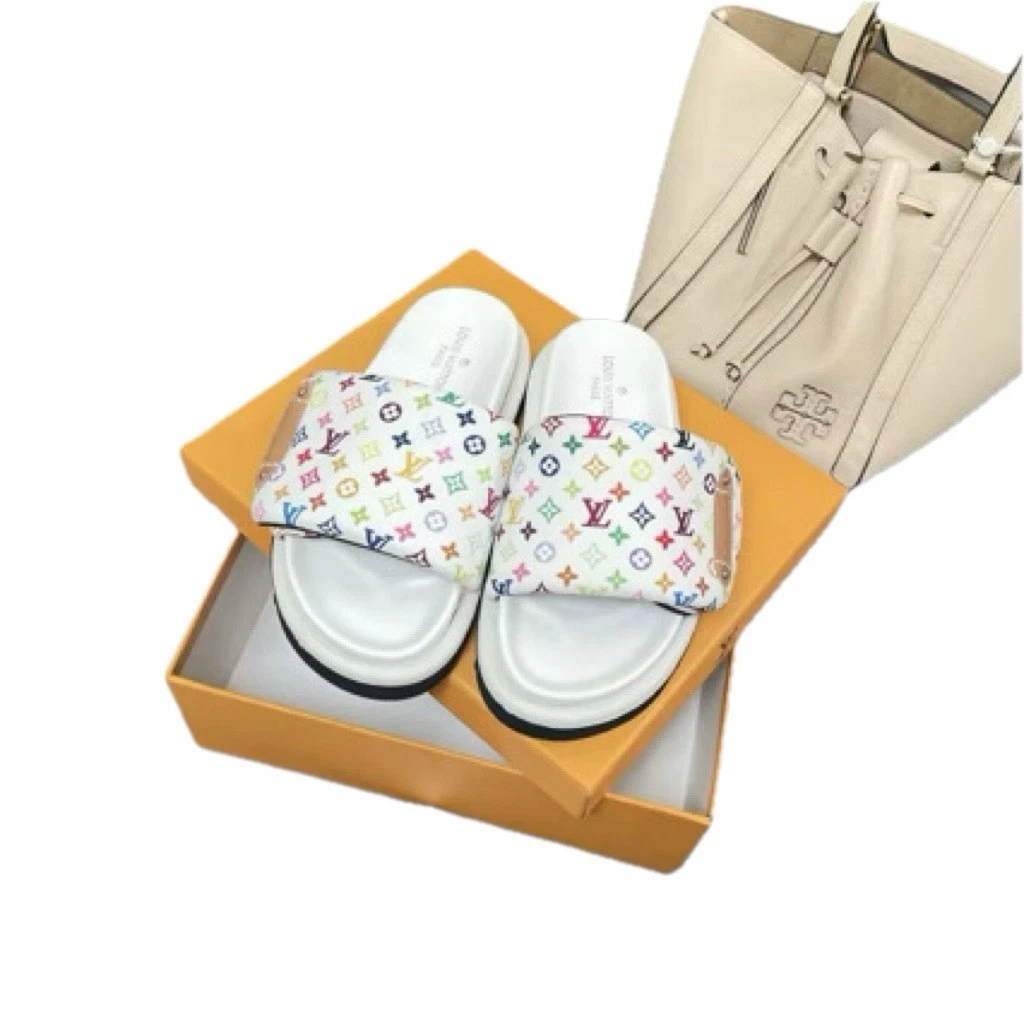 25+ Louis Vuitton Multicolor Sandals for Women for sale | Updated