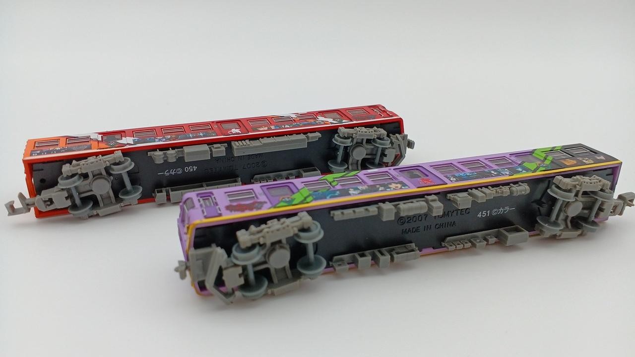 Railway Collection Model Fujikyu 1000 Series Evangelion Tomytec
