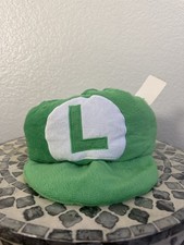 Super Mario Bros Luigi Cosplay Costumes Hat Halloween Gift