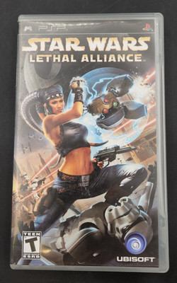 STAR WARS LETHAL ALLIANCE (SONY PSP, 2006) Complete Good Condition