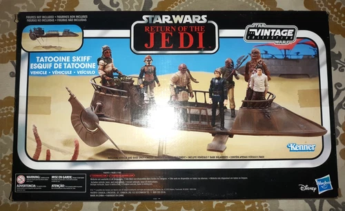 Star Wars The Vintage Collection Jabba's Tatooine Skiff Vehicle NEW SEALED !