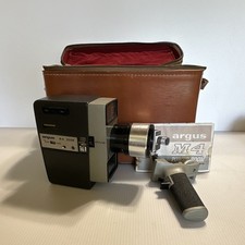 Argus M4 Power Zoom 8mm Movie Camera with Original Case