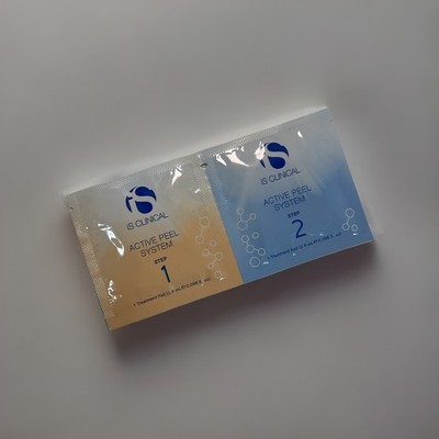 Is Clinical Active Peel System Step 1 & 2 Treatment Pad 2.9 ml Each.
