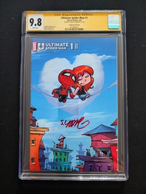 Ultimate Spider-Man #1 Scottie Young Variant Signed Scottie Young 9.8 CGC
