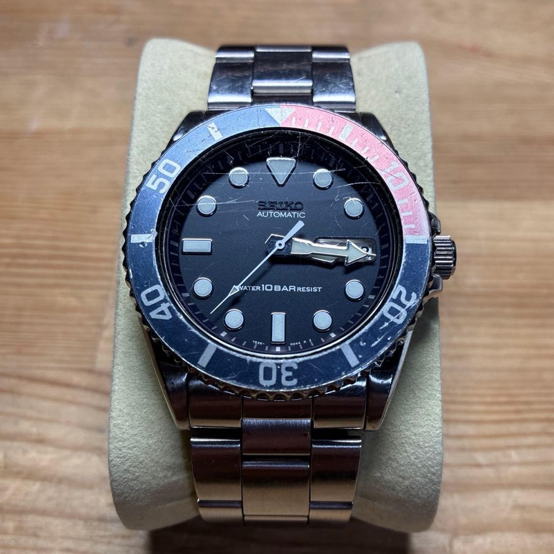 Seiko Men's Black Watch - 7S26-0040 for sale online | eBay