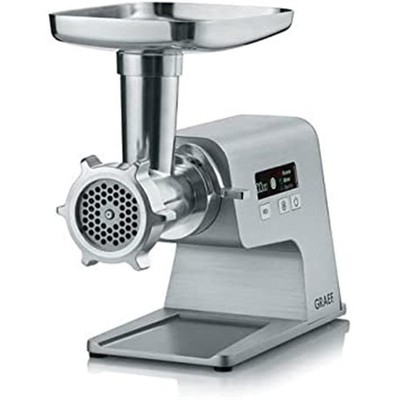 GRAEF Multiwolf FW500 Fleischwolf silber Wurstfülltrichter Spritzgebäck Vorsatz