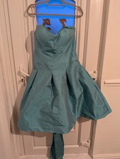 Turquoise Bridesmaid/prom Dress Size 16