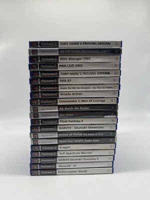 20x Sony PS2 Spiele Playstation 2 Sammlung | Konvolut Disks Paket