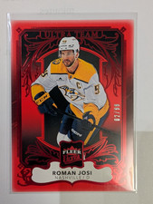 2025-26 Fleer Ultra - Ultra Team Red /99 - Roman Josi - Nashville Predators