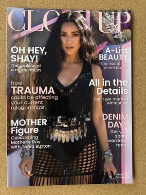 CLOSE UP Magazine Shay Mitchell March 2023 Vintage British Fashion