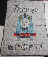 Thomas  Friends Gray Quilted Blanket 40 58