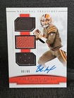 2018 National Treasures Baker Mayfield NFL Gear Triple Auto RC #/99 #RSC-BM