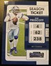 2021 Panini Contenders Football Dak Prescott #25 Dallas Cowboys