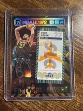 2021-22 #3 Rudy Gobert Panini Hoops Basketball Frequent Flyers Green Ice