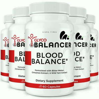 Glyco Balancer Capsules, Premium Supplement for Blood Balance & Energy - 5 Pack