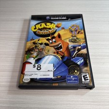 NO GAME Crash nitro Kart Nintendo GameCube Case Only