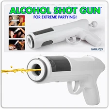 Funwares Original Alcohol Shot Gun, Newly Improved & Leakproof - Load Your... 