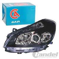 Alkar H7/H7/H1 Scheinwerfer Schwarz Schwarz Links Passend FüR Renault Clio | 274