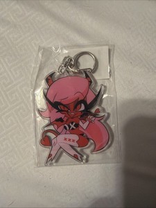 Helluva Boss Sexy VEROSIKA MAYDAY Valentins Keychain,  Vivziepop Merch
