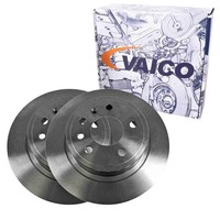 2X Vaico Bremsscheiben 286Mm Voll Hinten Passend FüR Saab 9-5 | V50-40002