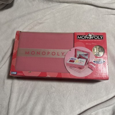 モノポリー　ブティック　Monopoly Pink Boutique Monopoly Boutique Ed. Toys R Us Exclusive Game Pink Keepsake Box