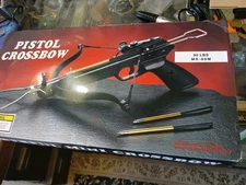80 lb Black Archery Pistol Hunting Crossbow bow Mint Unused In Box