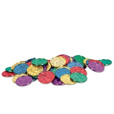 Beistle Plastic Coins - Pirate  Party Supply  Decoration
