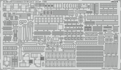 USS Constellation CV-64 part 2 - aircraft - Trumpeter - / 1:350 - Eduard 53282