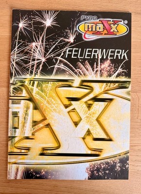Alter PYROMAXX Weco Feuerwerk Katalog 2005 39 Seiten Vintage Silvester Pyro
