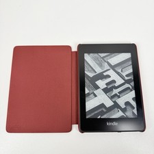 Amazon Kindle Paperwhite 10th Gen 8GB Wi-Fi 6" E-Reader Black Bundled W/Case