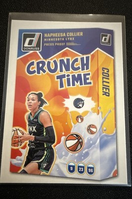 2025 Panini Donruss WNBA - Crunch Time Napheesa Collier #18 Press Proof