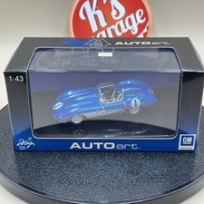 AUTOart 1/43 Chevrolet Corvette SS 1957 Blue #1 51051 Autoart Chevrolet